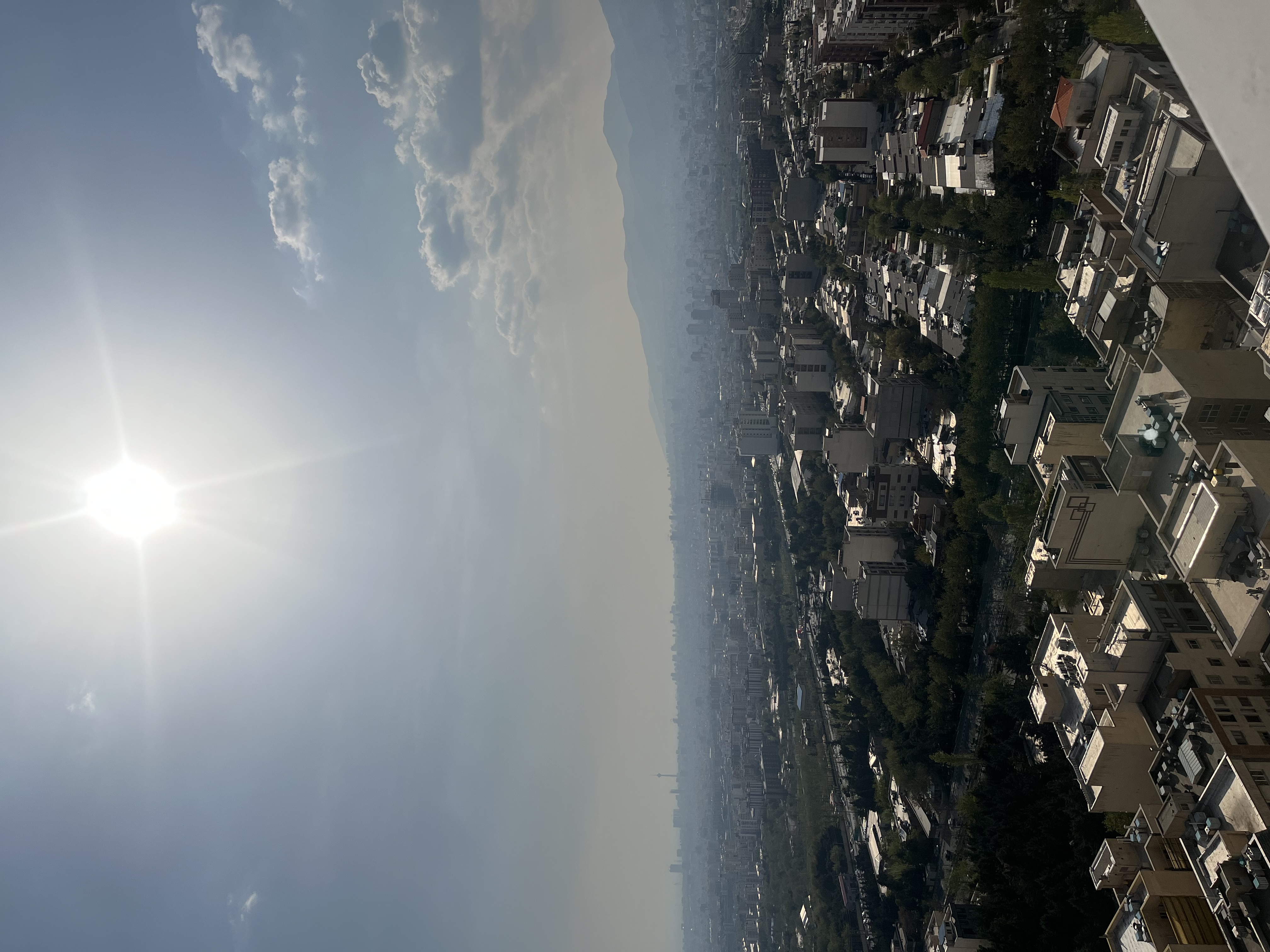 100 متر فول تراس چیدمان