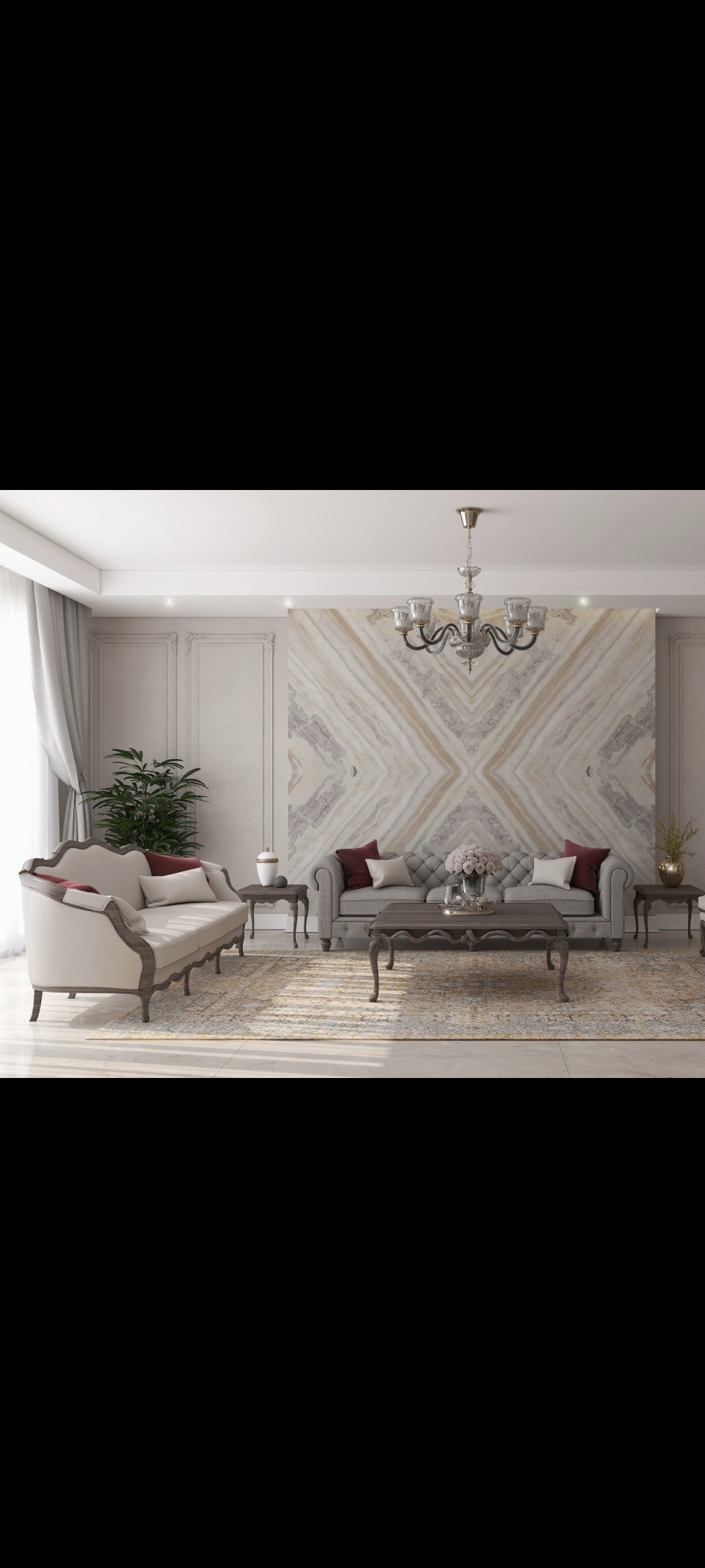 فروش پنت هوس 590 متر اقدسیه 5 خواب