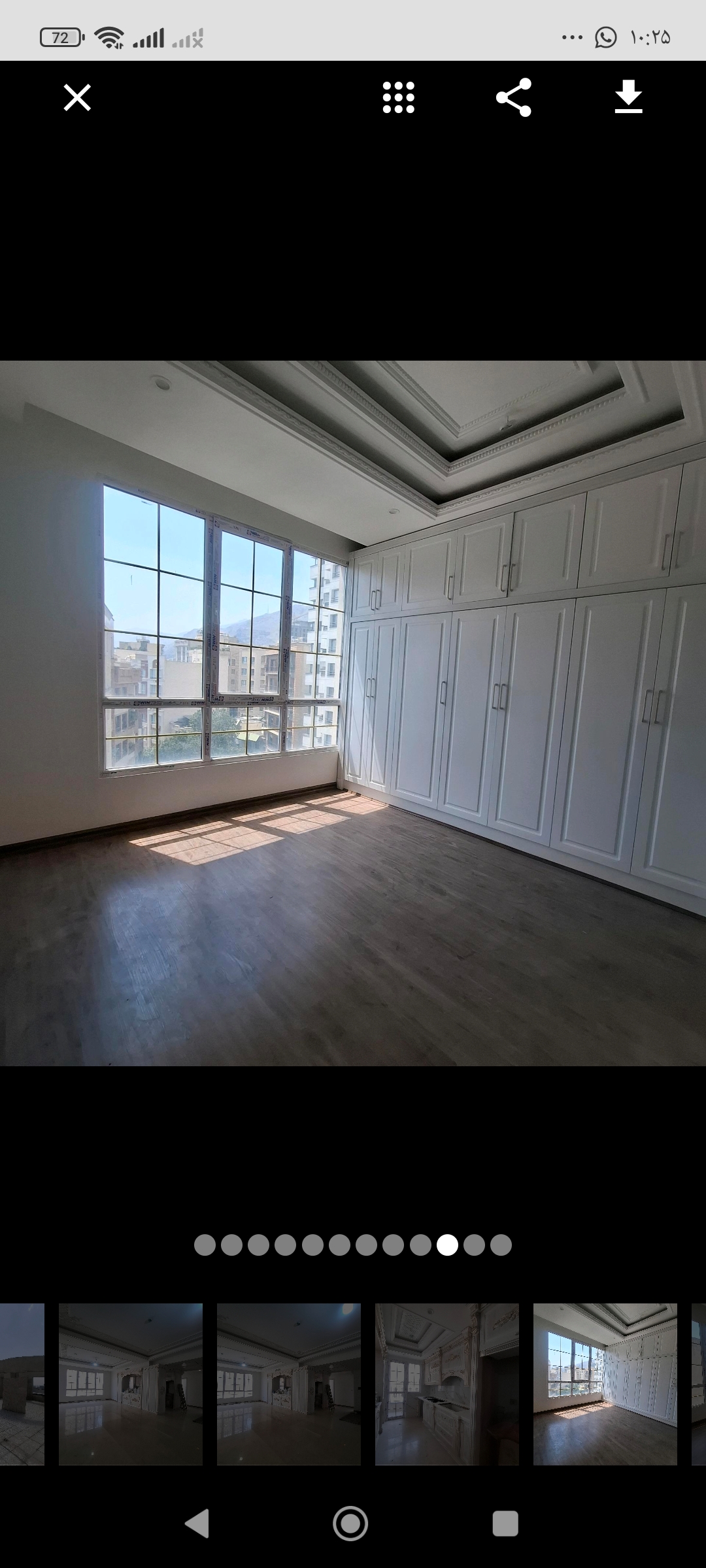 150متر نوساز کیلید نخورده قلب نیاوران بدون مشابه