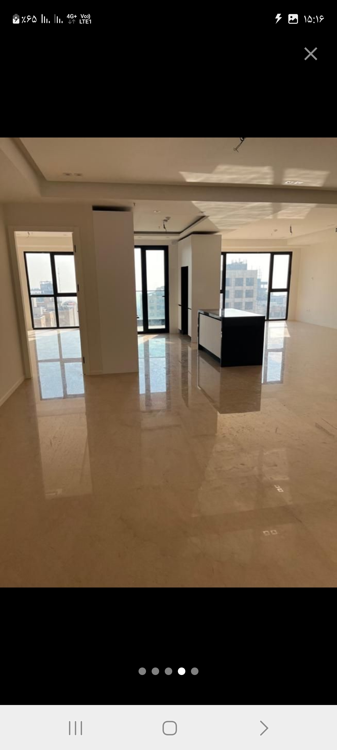 فروش آپارتمان 127 متر فرمانیه طبقات بالا مدرن