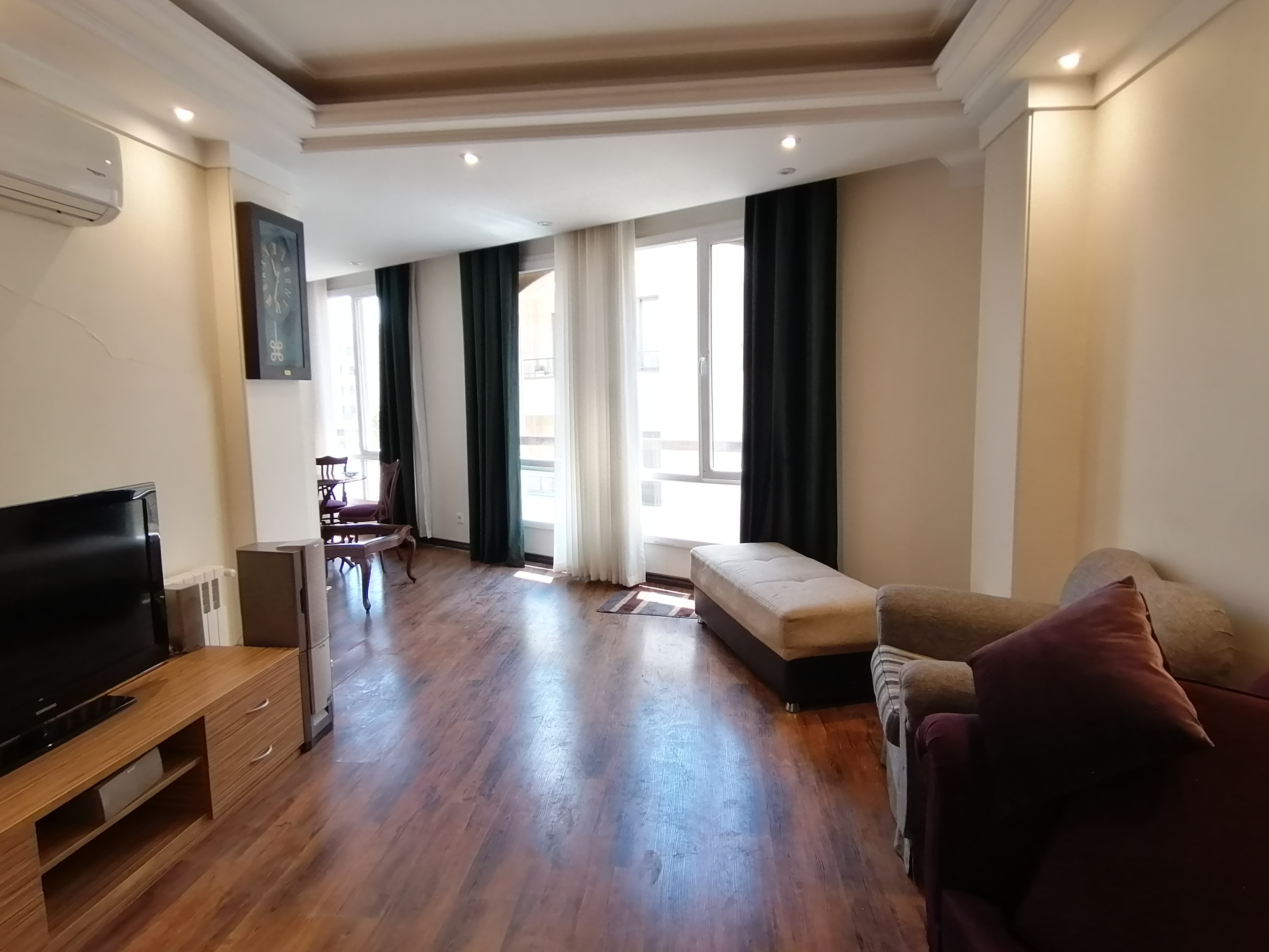 فروش آپارتمان 113متر قیطریه 2 خواب پلان تفکیکی