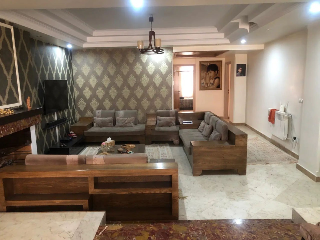 اجاره آپارتمان 145 متر هفت حوض 3 خواب