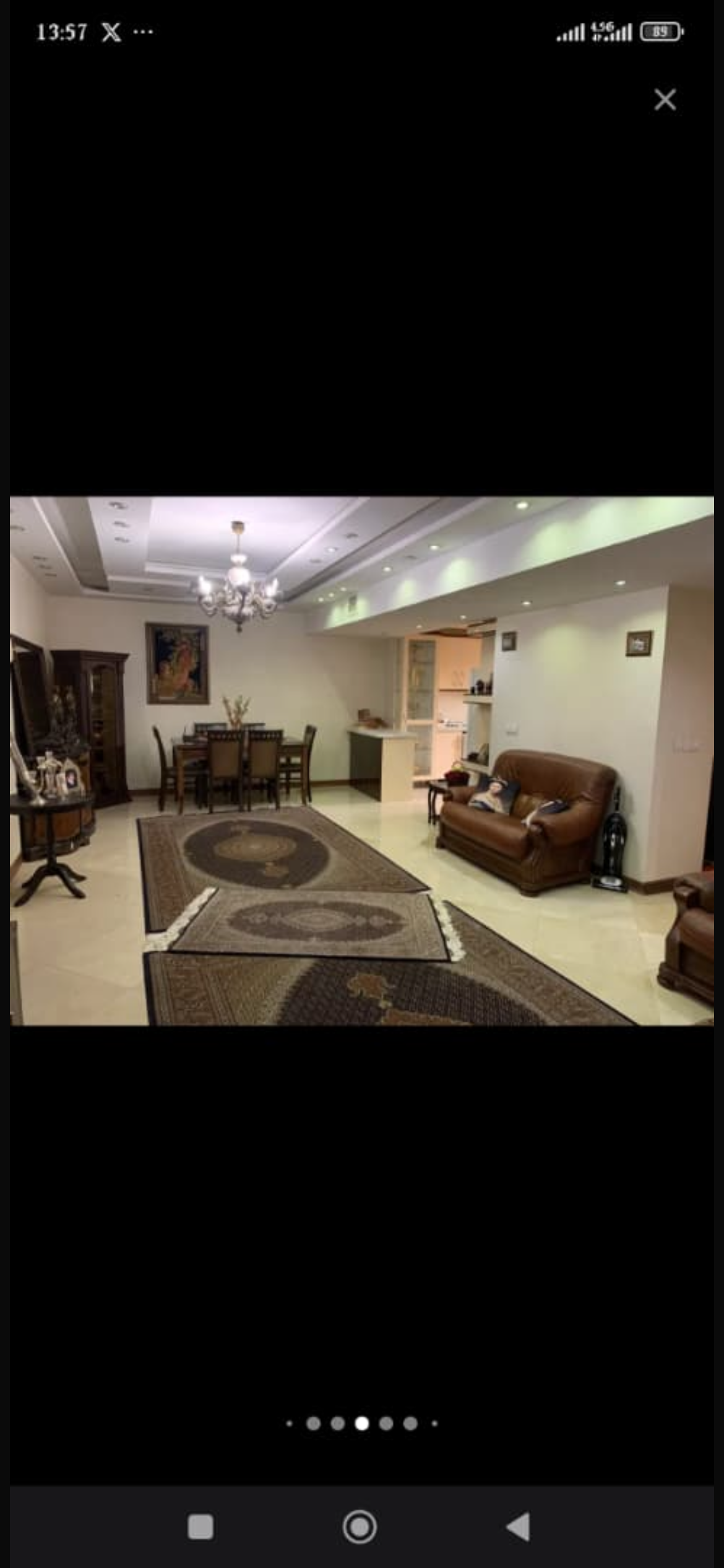 اجاره آپارتمان 130 متر اقدسیه 2 خواب