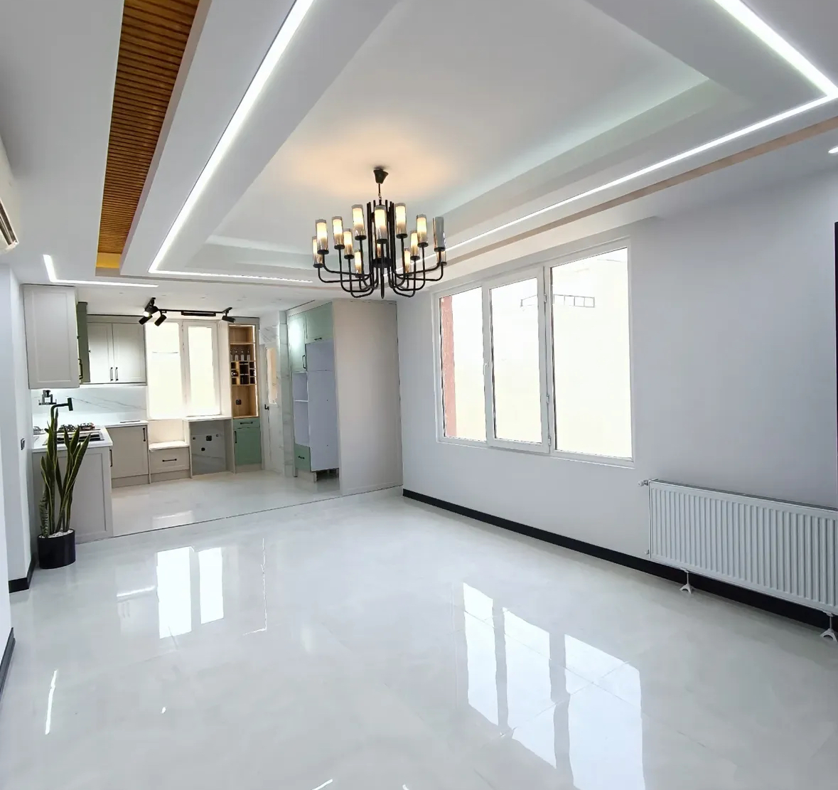 فروش آپارتمان 55 متر دولت غرق نور فول امکانات