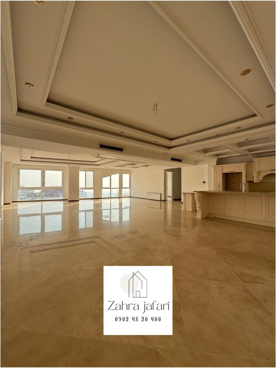 فروش اپارتمان 260 متری مرجان ویو شمال و جنوب