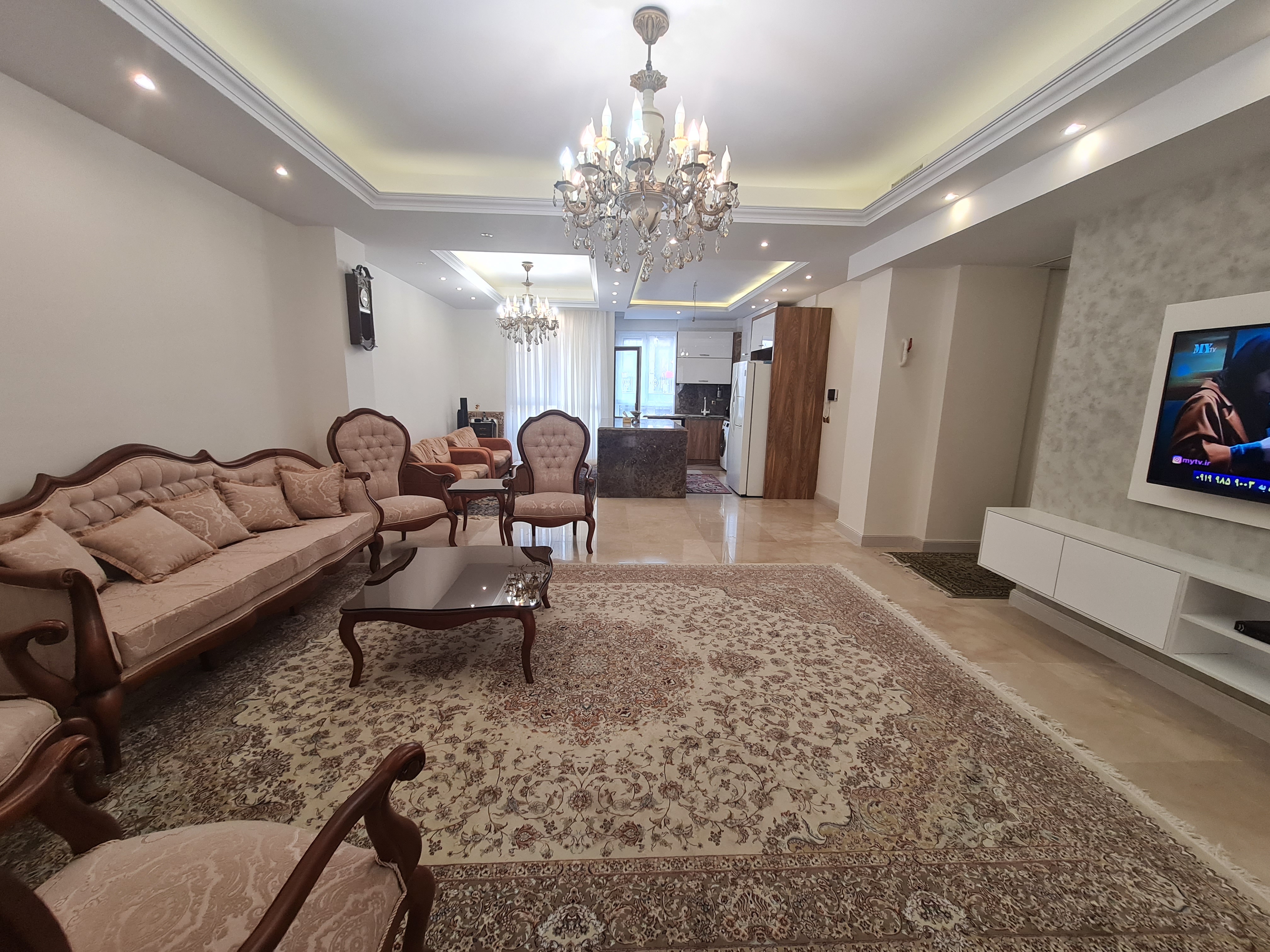 فروش آپارتمان 100 متر دروس غرق نور