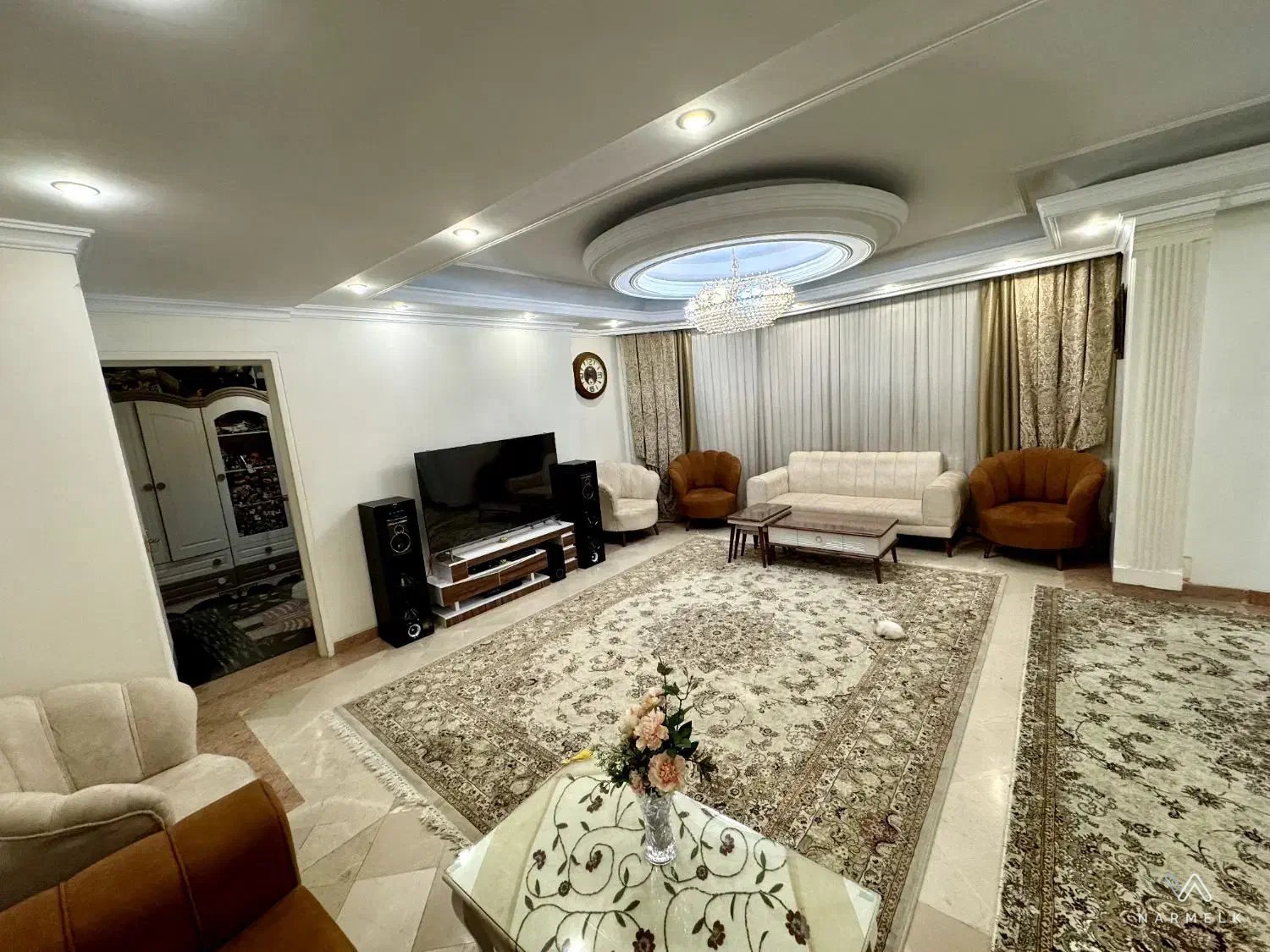 اجاره آپارتمان 90متر گلستان دوخواب