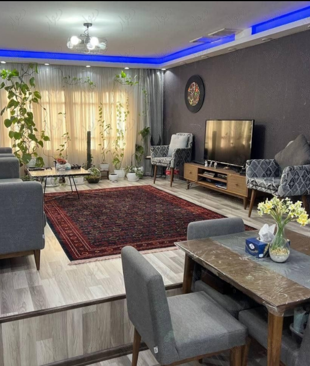 فروش آپارتمان 55 متر قلهک نقلی