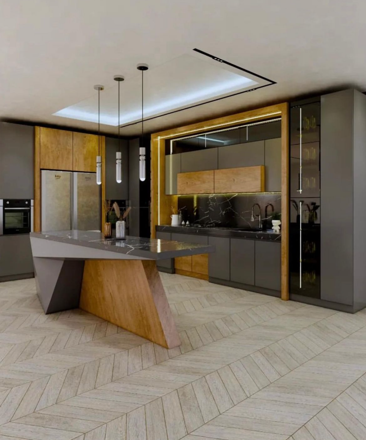 فروش آپارتمان 130 متری 2 خواب در اندرزگو