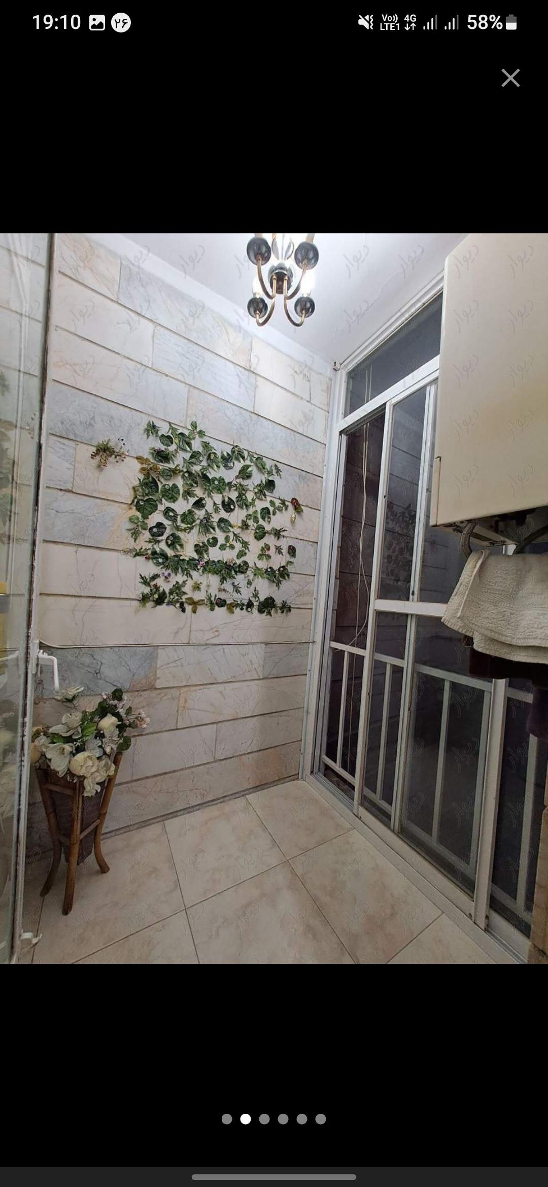 فروش  آپارتمان 60 متر هفت حوض یک خواب خوش نقشه
