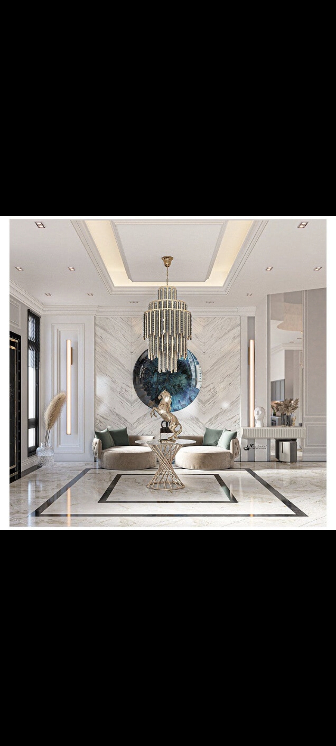 فروش پنت هوس 590 متر اقدسیه 5 خواب