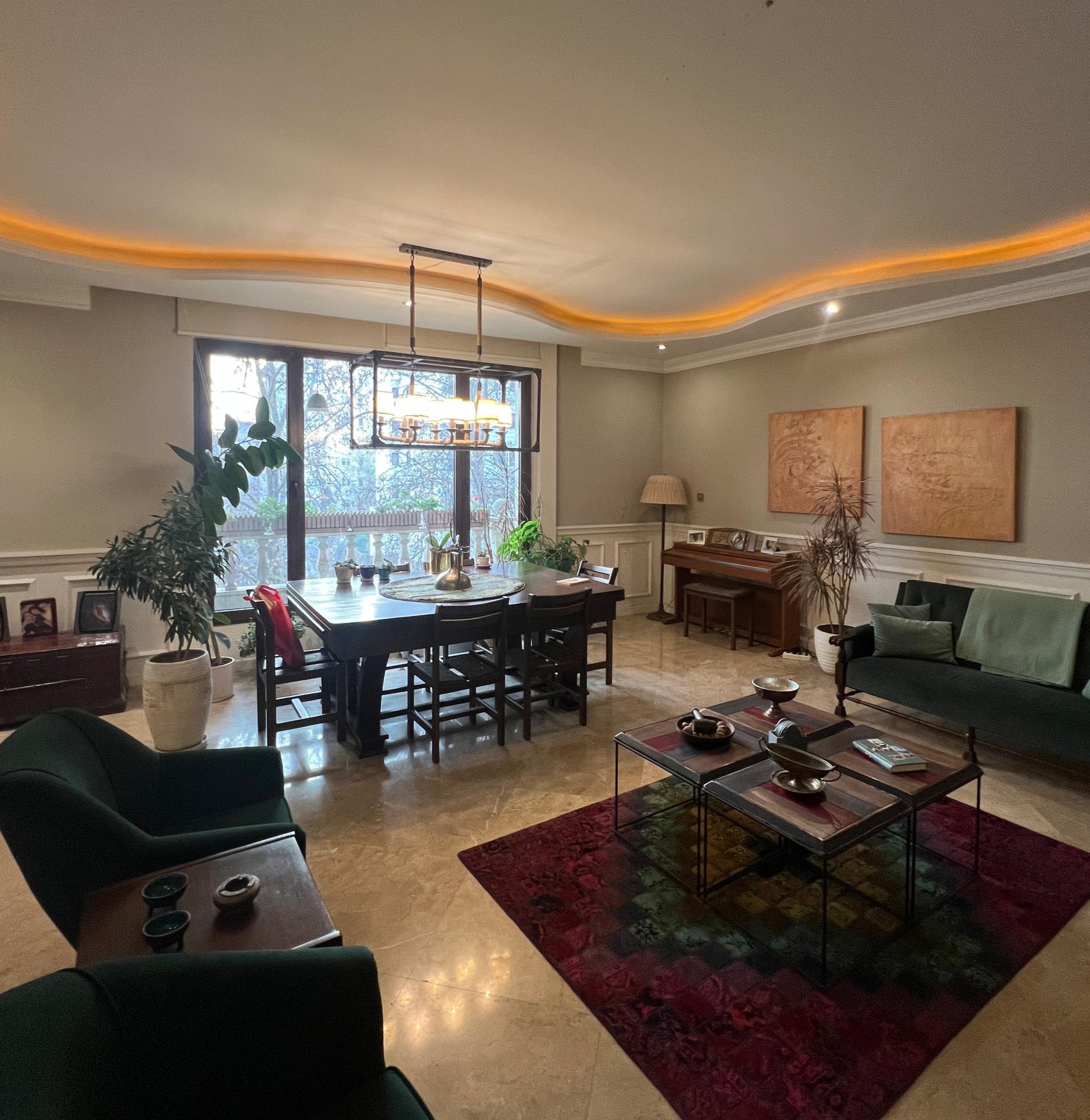 اجاره آپارتمان 140متر نیاوران مشاعات هتلینگ