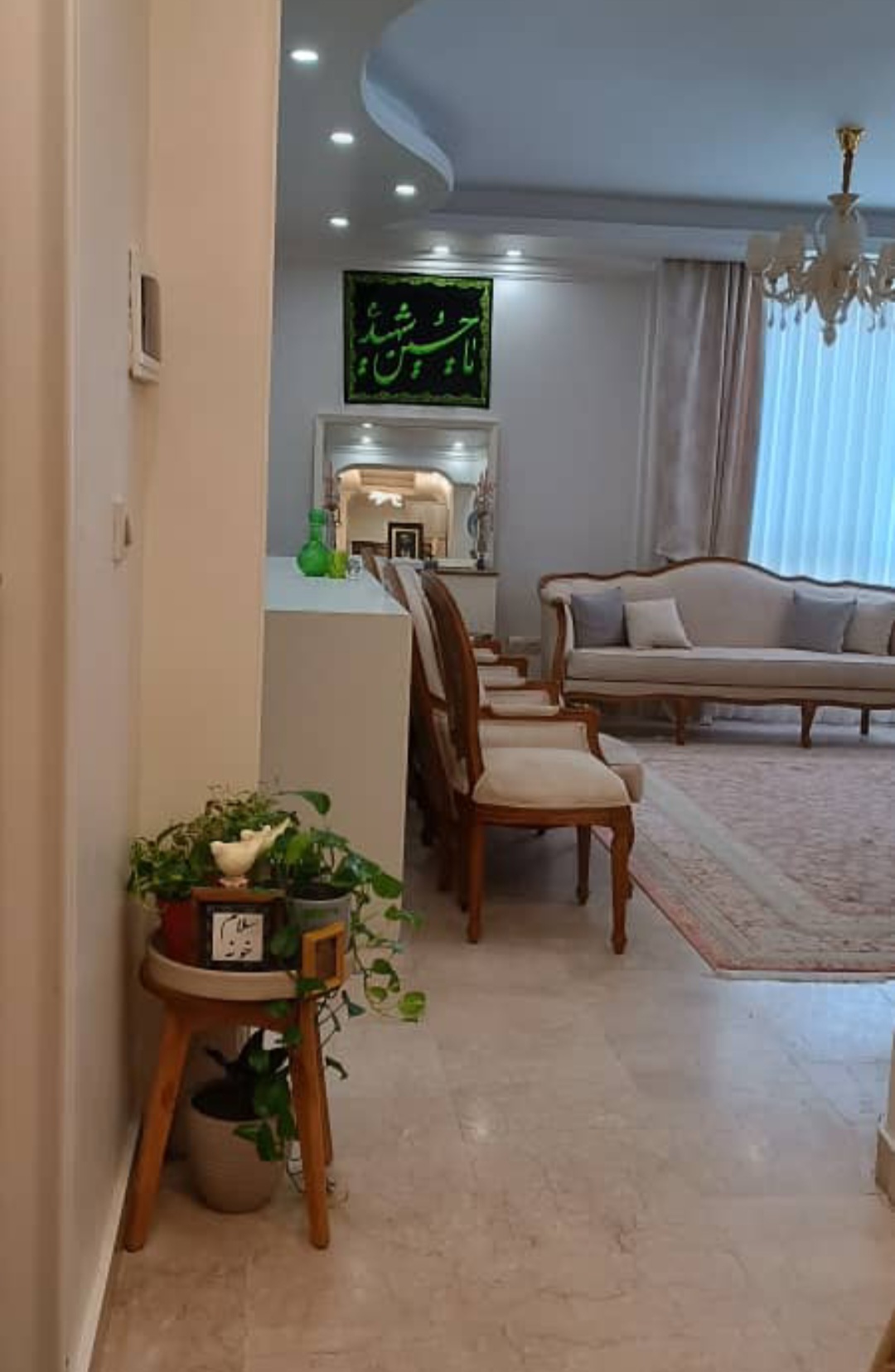 فروش آپارتمان 70متر قلهک غرق نور بالکن دار