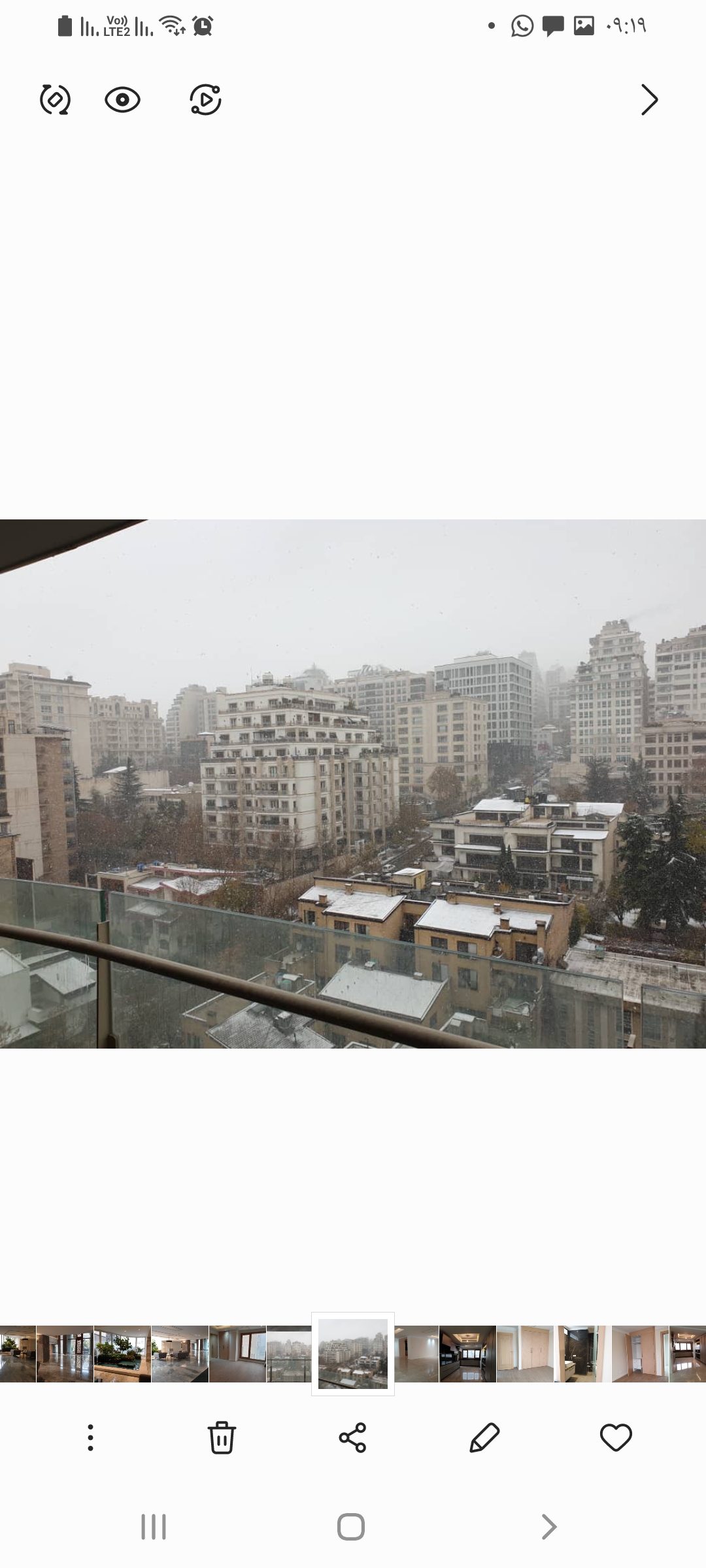 فروش آپارتمان کامرانیه 243 متر ویو ، شرایطی و تهاتر