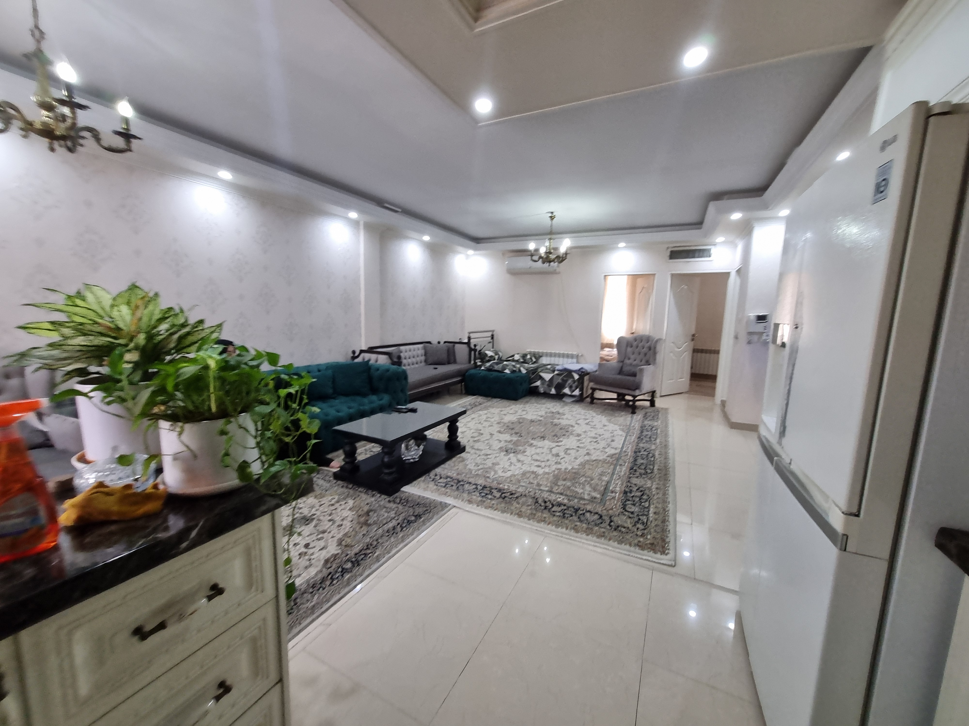 اجاره آپارتمان 75متر هفت حوض فول امکانات