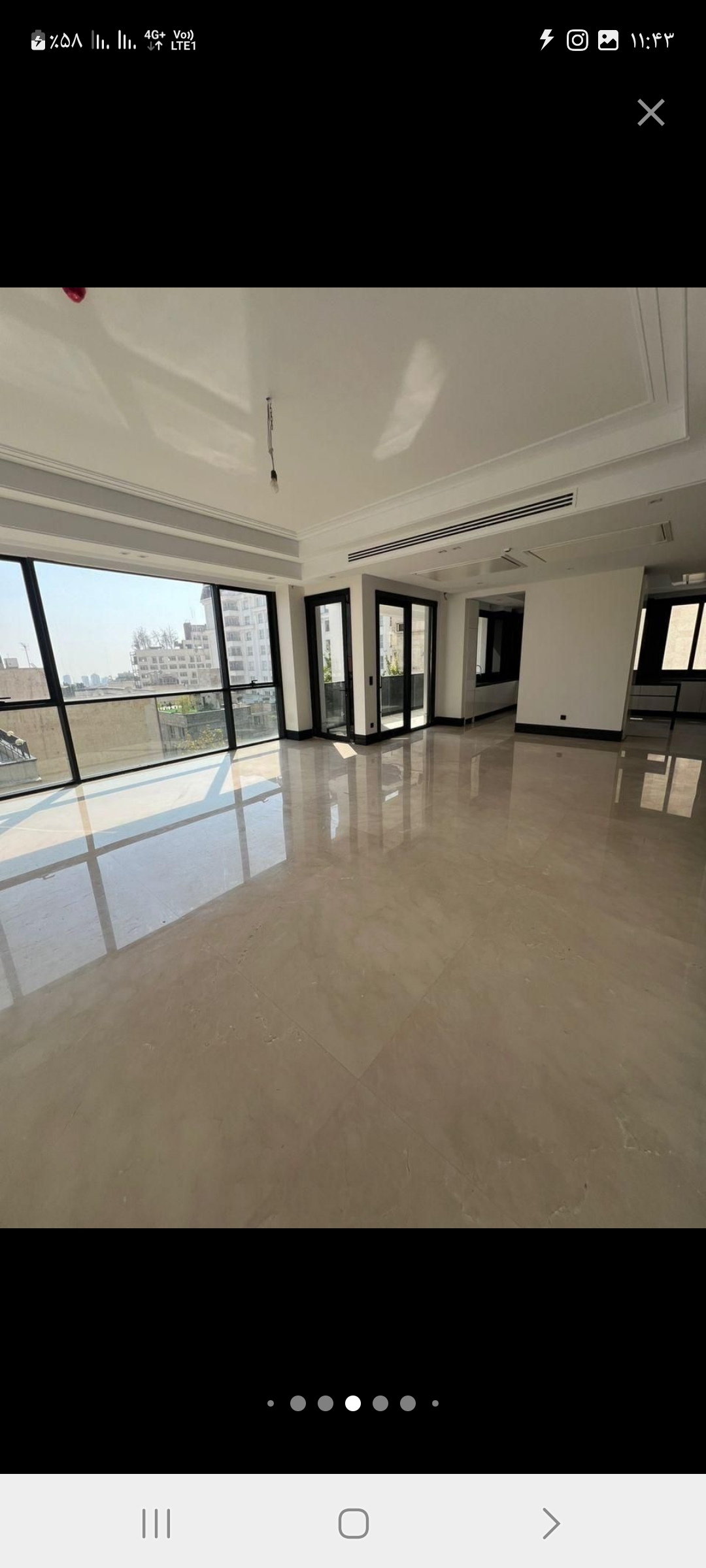 فروش آپارتمان قیطریه 150 متر مدرن  تراس چیدمان