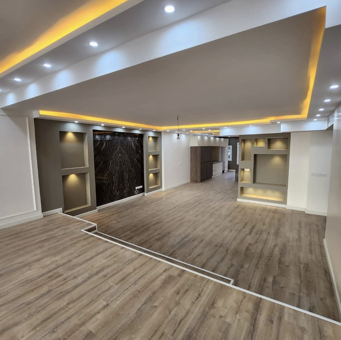 آپارتمان 180متر اقدسیه فول بازسازی تراس چیدمان