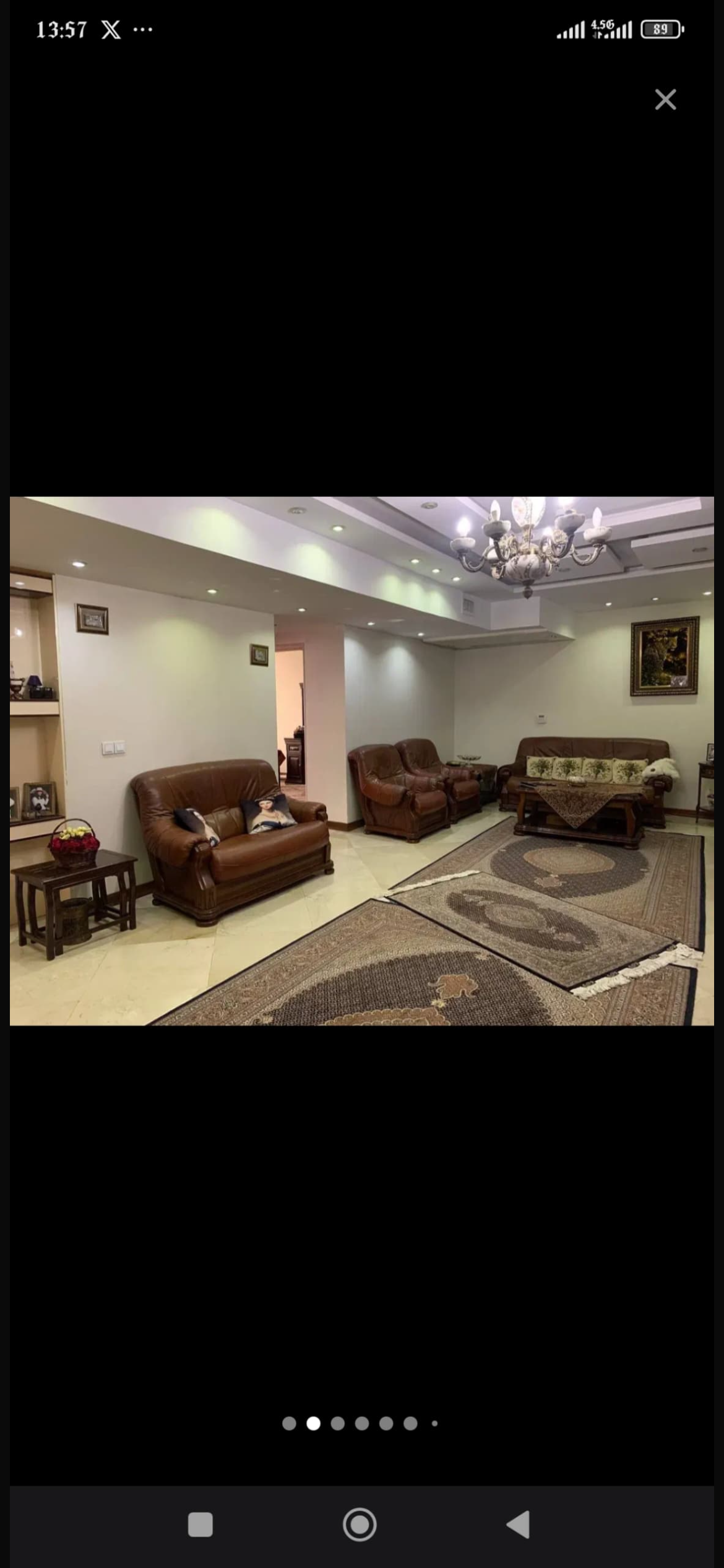 اجاره آپارتمان 130 متر اقدسیه 2 خواب