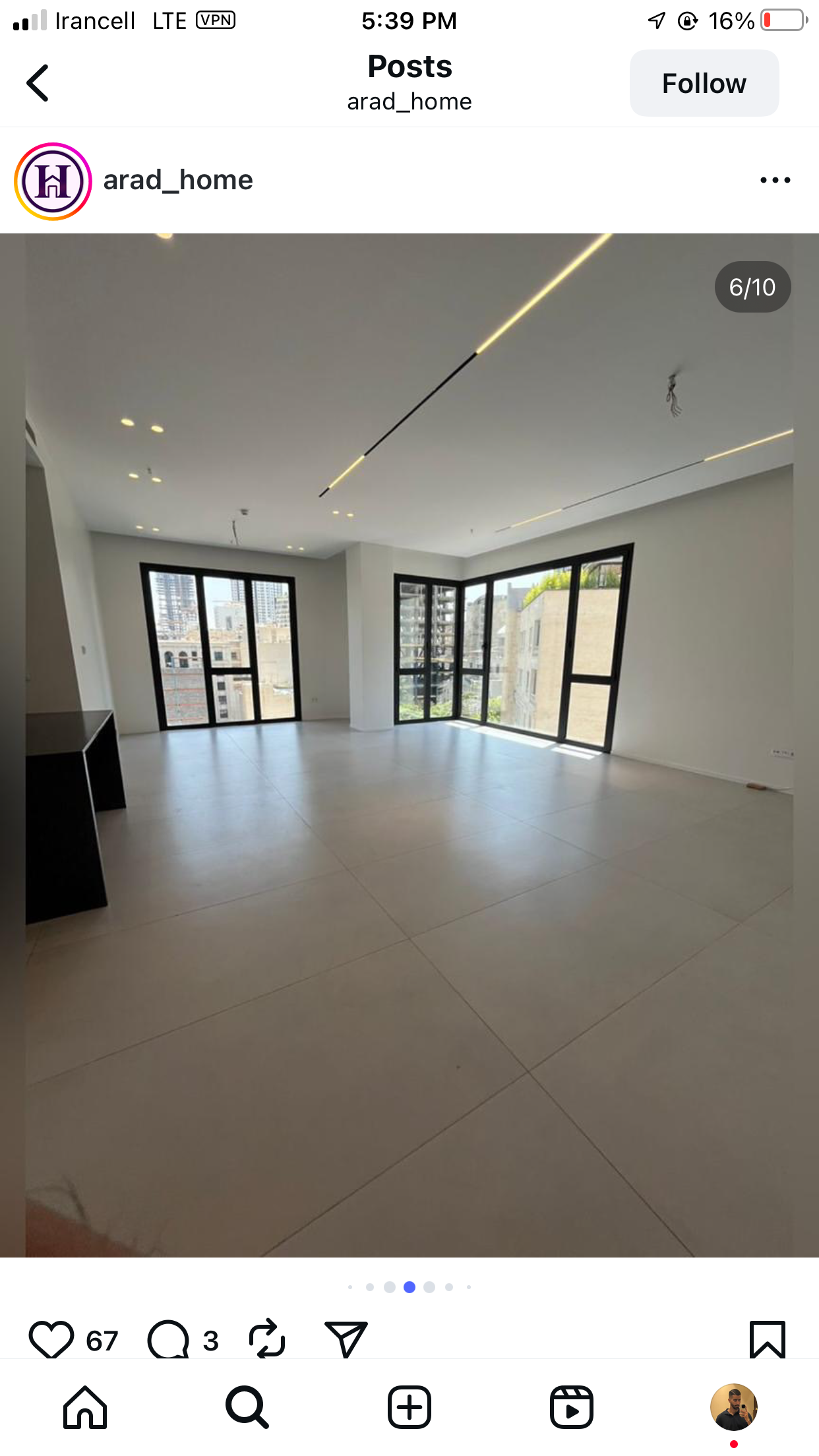 فروش آپارتمان 147 متری 3 خواب دولت خوش نقشه