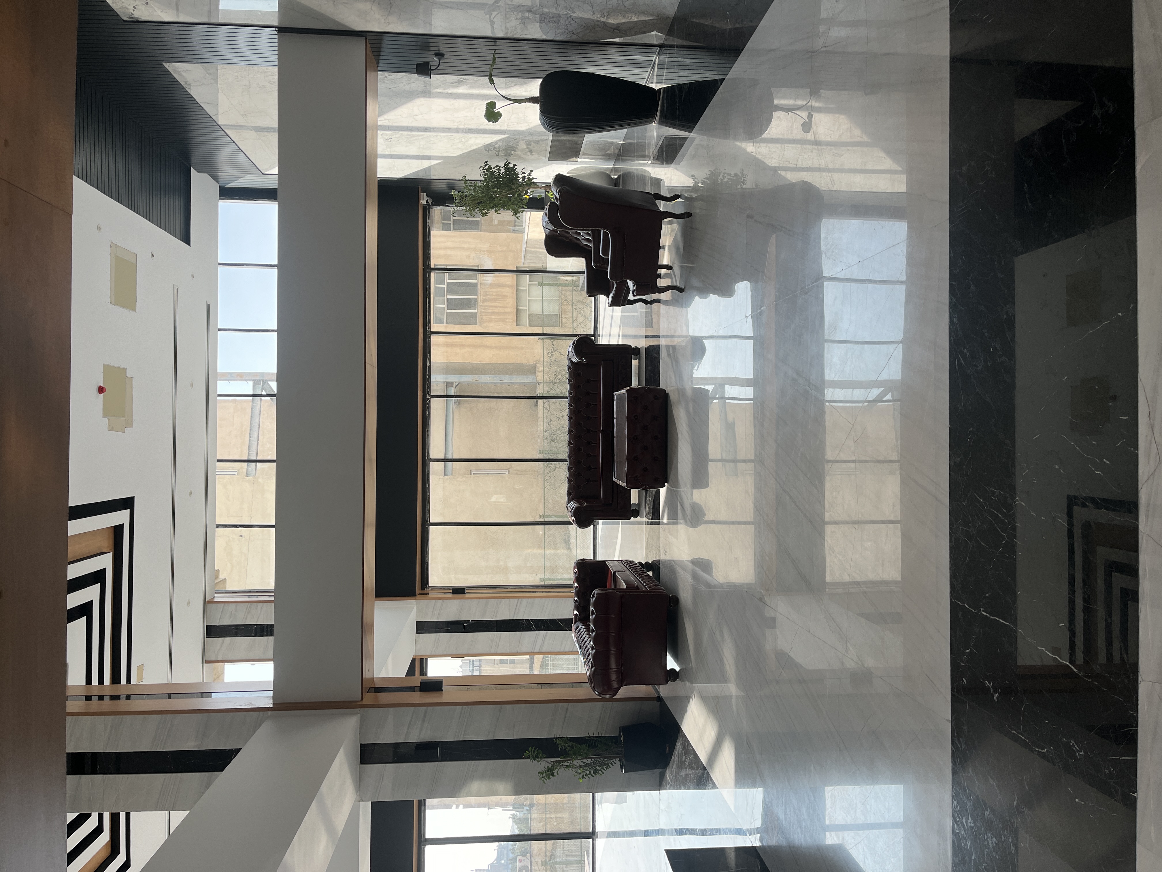 100 متر فول تراس چیدمان