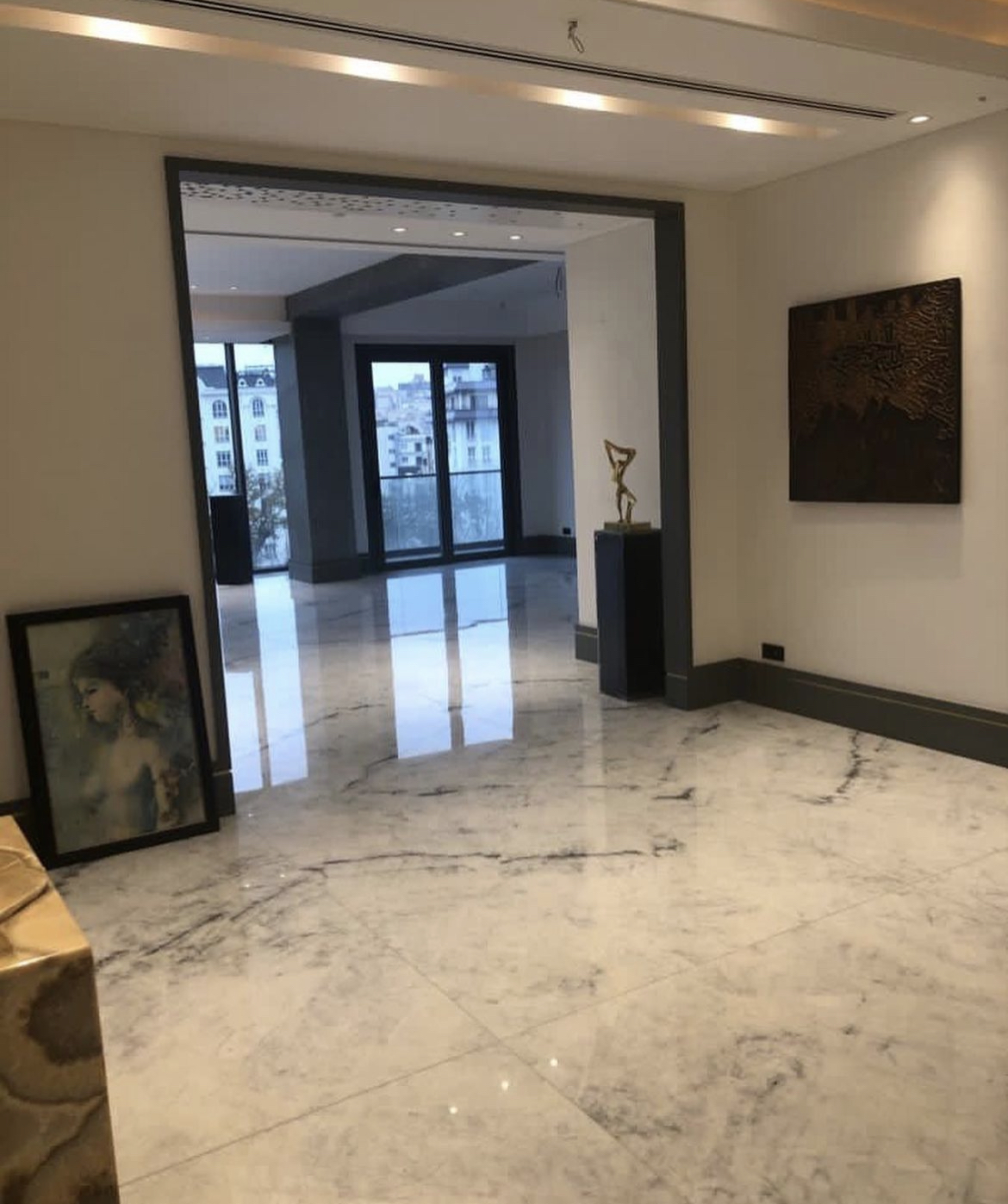 اجاره آپارتمان 320 متر اقدسیه 4 خواب سوییت مجزا فول