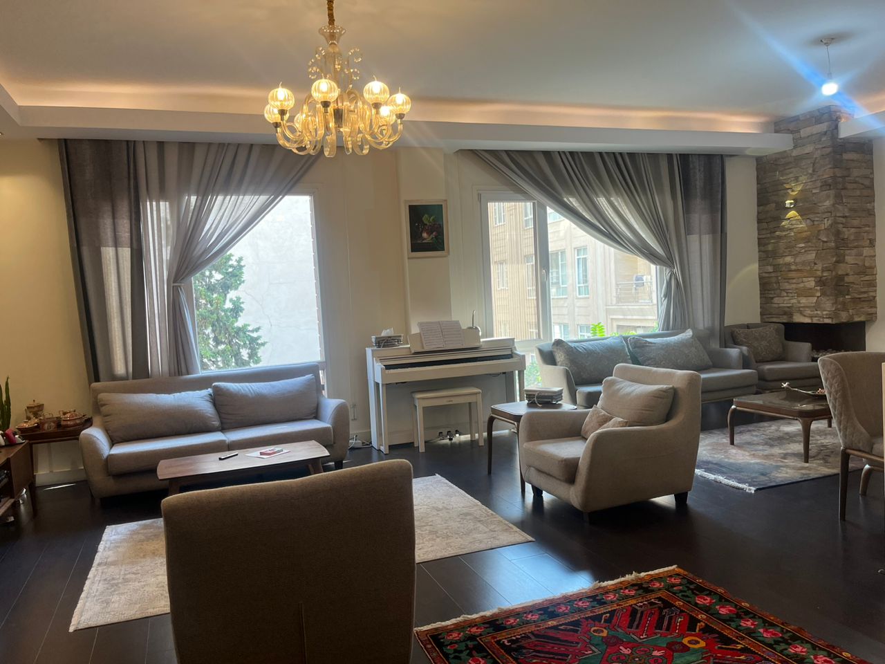 فروش آپارتمان 150متر اختیاریه شمالی تراس قابل چیدمان