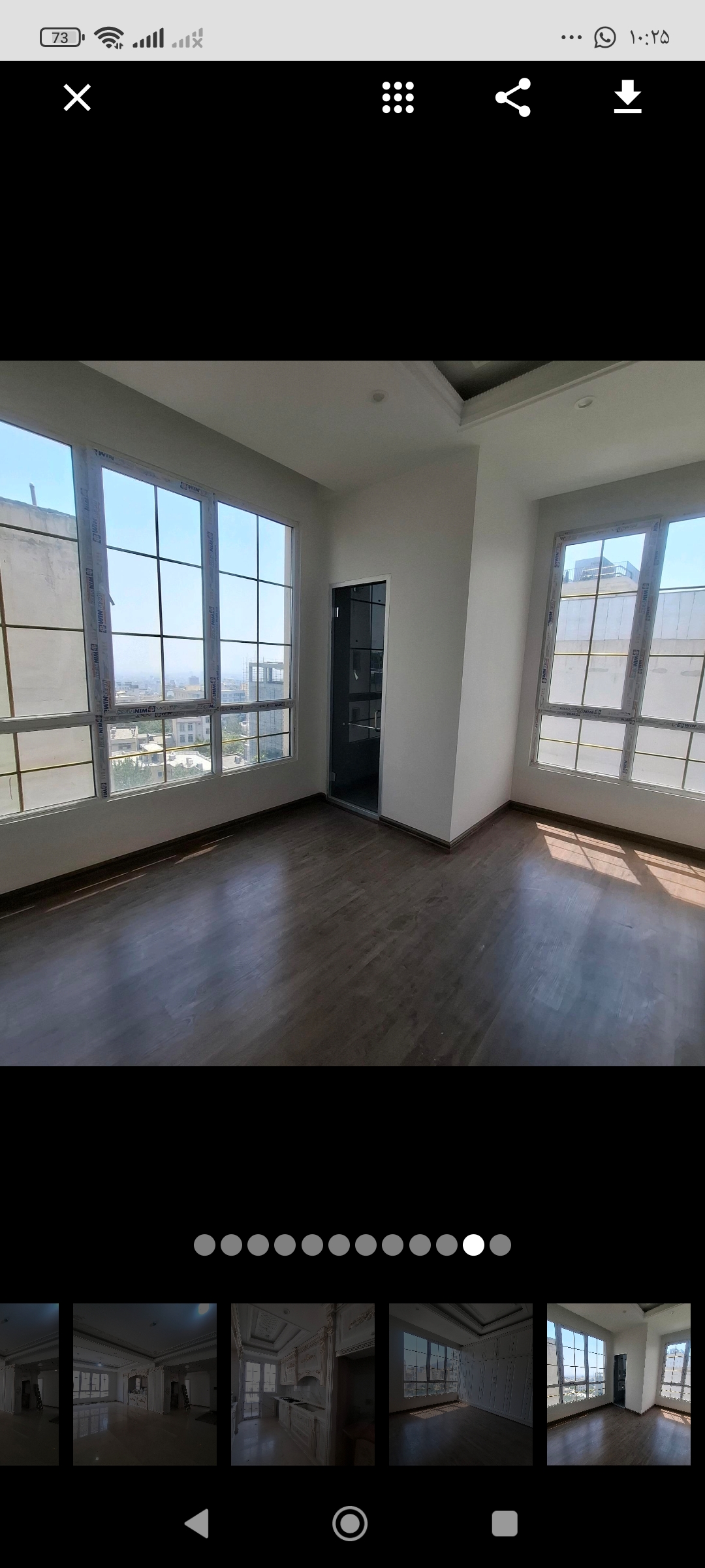 150متر نوساز کیلید نخورده قلب نیاوران بدون مشابه