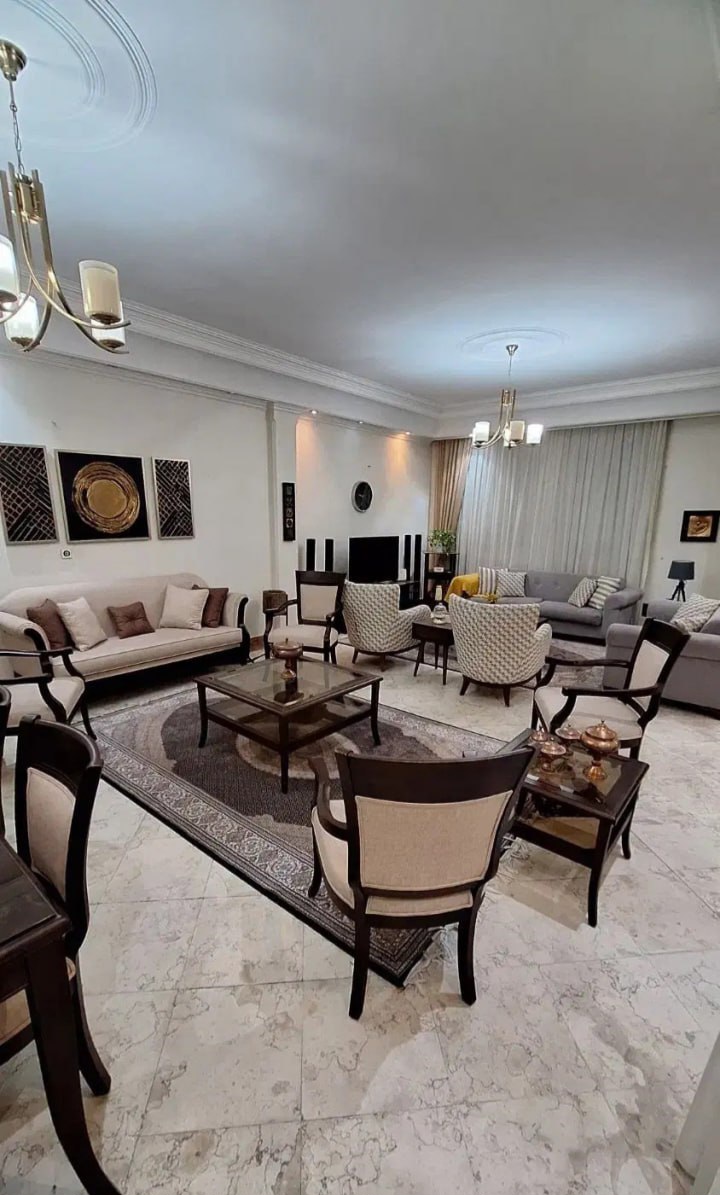 اجاره آپارتمان 120متر هفت حوض فول امکانات