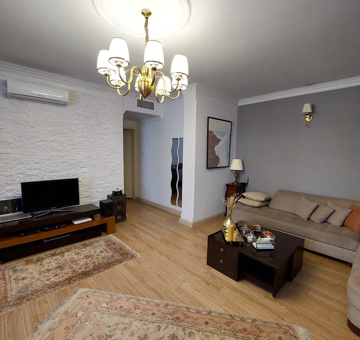 فروش آپارتمان 85 متر اختیاریه نقشه عالی غرق نور